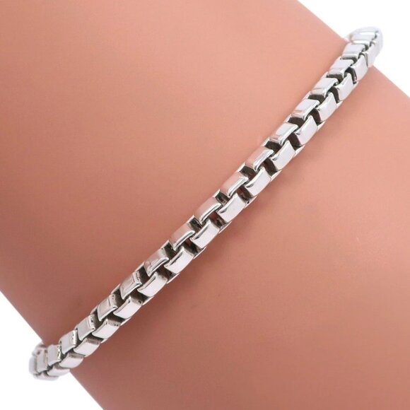 TIFFANY&Co. Venetian Bracelet Silver925 15.7g unisex - Picture 1 of 6